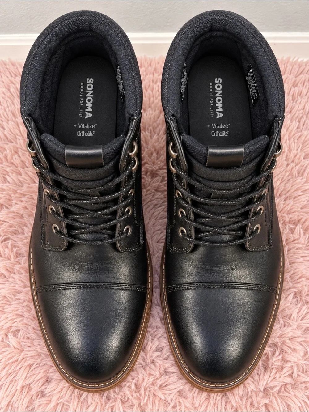 Sonoma black leather